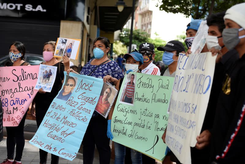 FILE PHOTO: Outbreak of the coronavirus disease (COVID-19), in Guayaquil