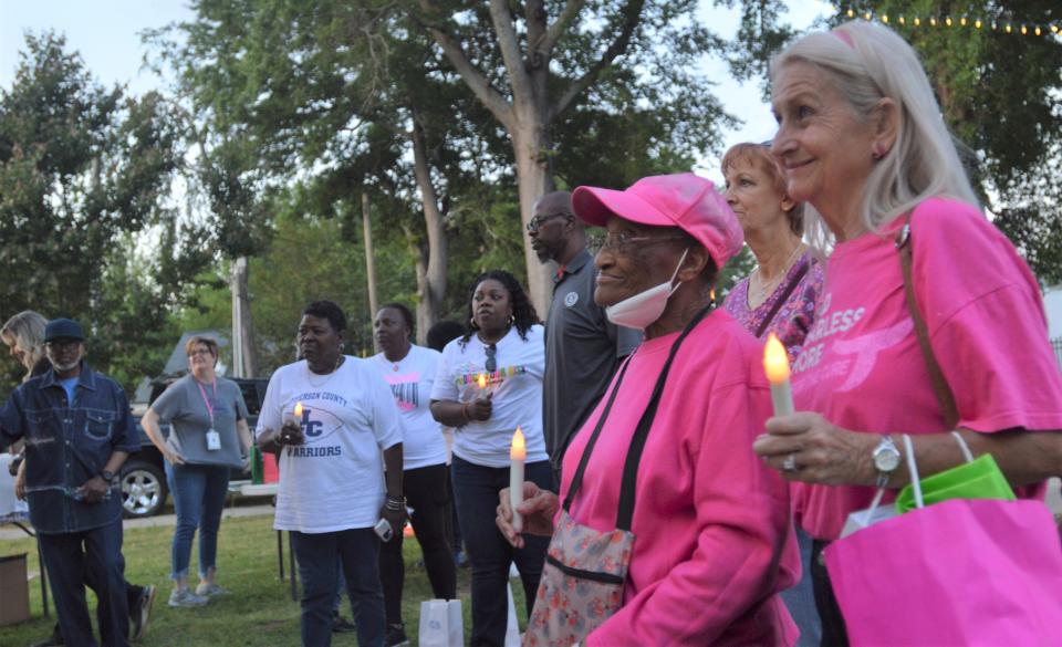 The event recognized cancer surviors and promoted ways for citizens to reduce their risk of getting cancer or a cancer recurrence.