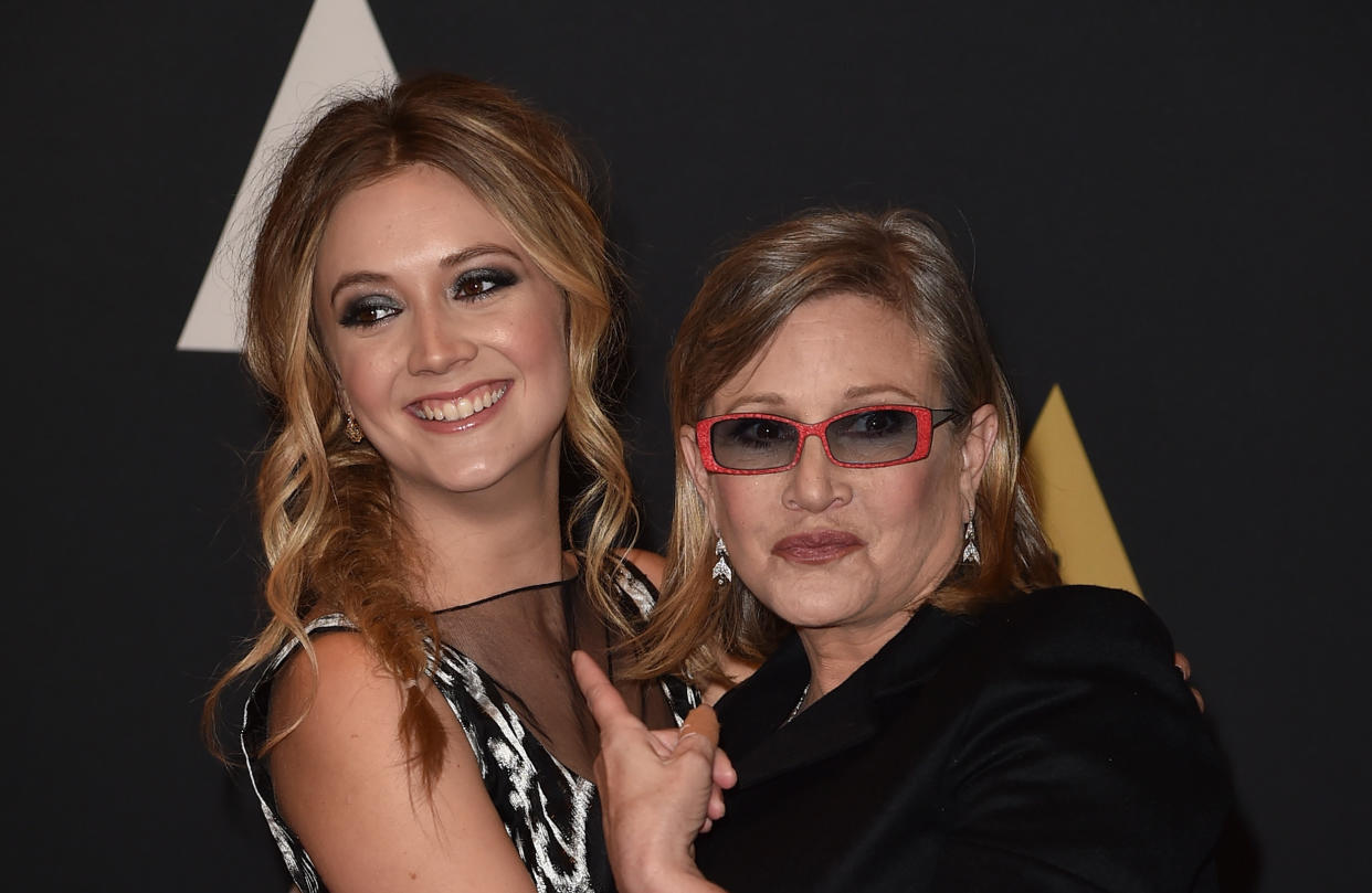 Billie Lourd has released an emotional statement following the release of her mother’s updated cause of death