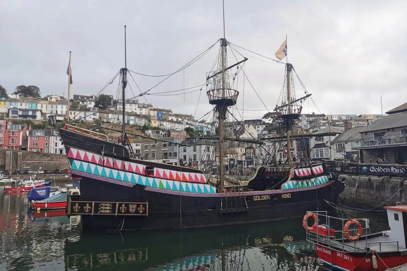 Reporter Caroline Abbott found out first-hand what it's like to stay overnight aboard the Golden Hind in Brixham