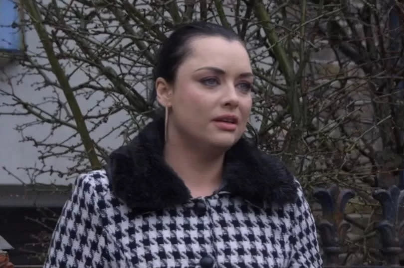 Whitney Dean during Wednesday's episode of EastEnders