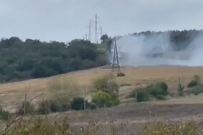 La catastrófica explosión de un tanque ruso que fue celebrada por el ejército ucraniano