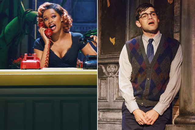 <p>Emilio Madrid</p> Joy Woods and Jeremy Jordan in <em>Little Shop of Horrors</em>