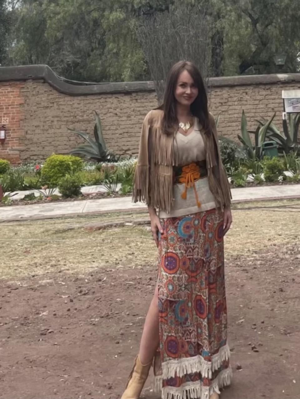 Gaby Spanic inicia grabaciones Corazón guerrero/<em>Instagram Gaby Spanic </em> 