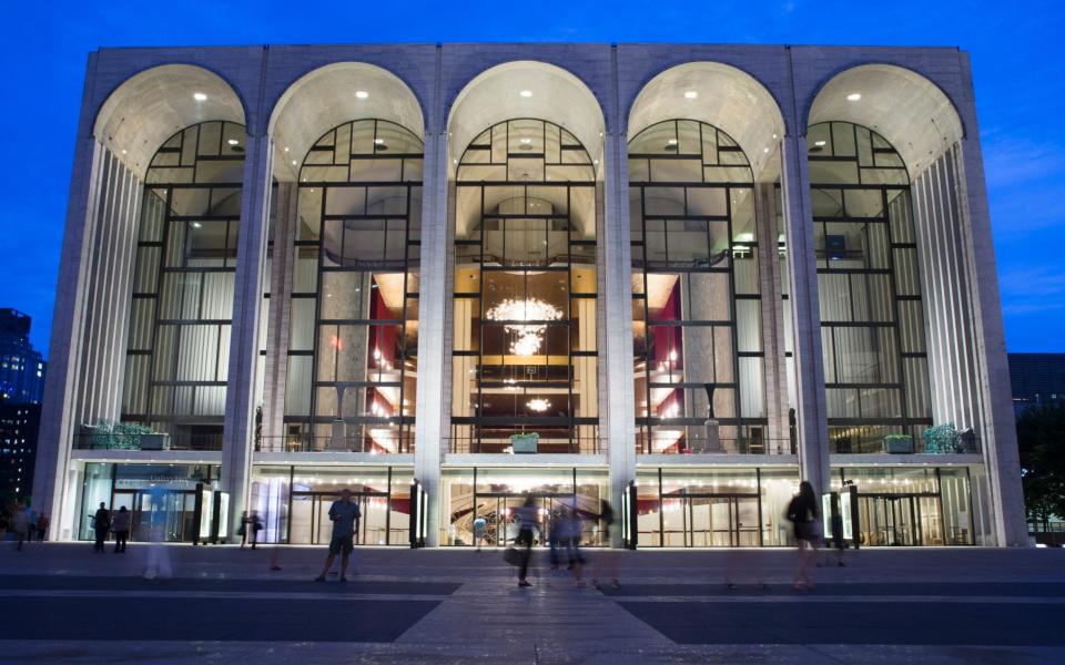 The Metropolitan Opera house at New York's Lincoln Center will live-stream concerts - John Minchillo