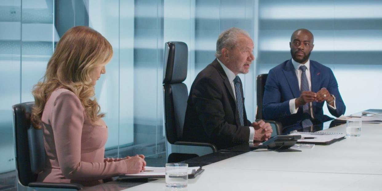 apprentice finale, lord sugar, baroness karren brady, tim campbell mbe