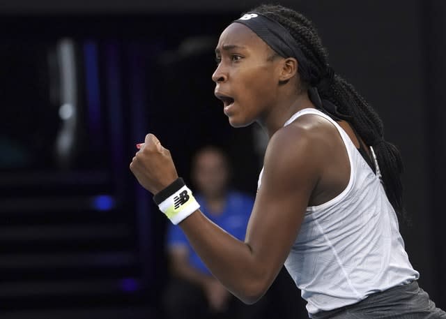 Coco Gauff eased into the fourth round