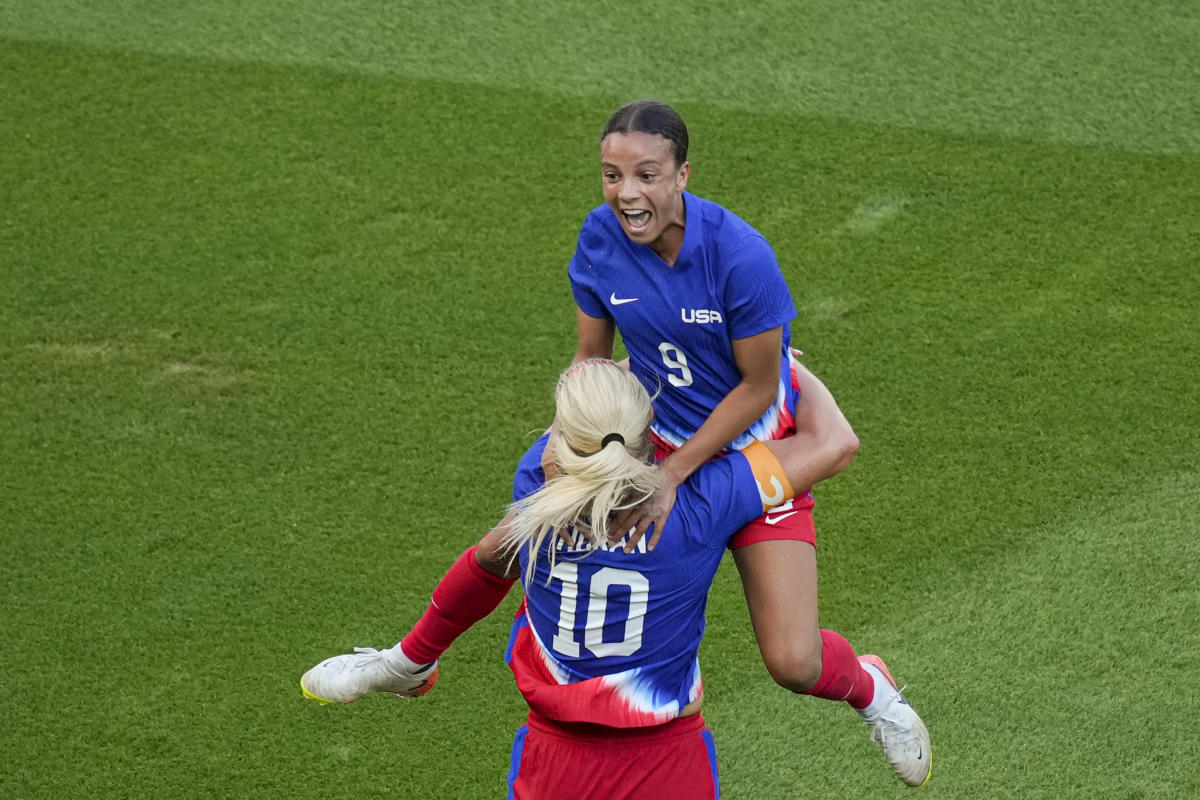 2024 Olympics USWNT tops Brazil to win gold in women's soccer for