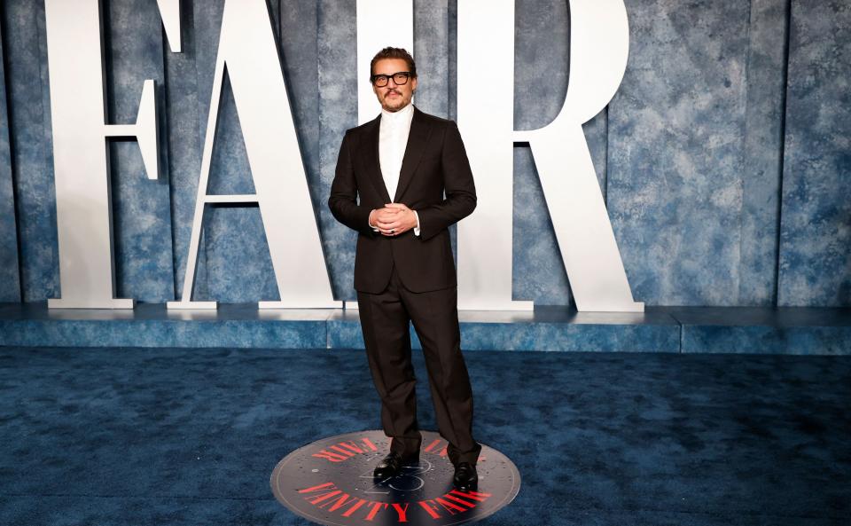 Chilean-US actor Pedro Pascal attends the Vanity Fair 95th Oscars Party at the The Wallis Annenberg Center for the Performing Arts in Beverly Hills, California on March 12, 2023. (Photo by Michael TRAN / AFP) (Photo by MICHAEL TRAN/AFP via Getty Images) ORIG FILE ID: AFP_33B93EB.jpg