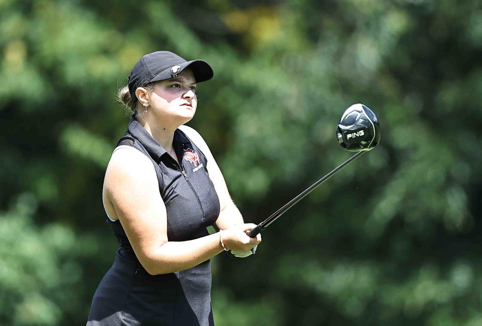 Oak Hills' Adrianna Combs was the sectional medalist at Walden Ponds on Sept. 24, qualifying for districts as an individual.