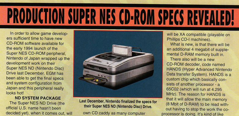 SNES CD-ROM