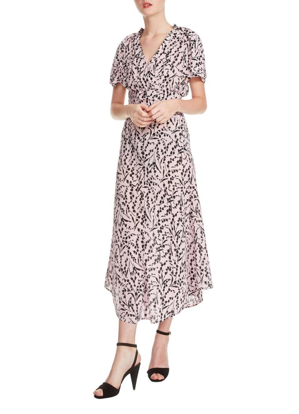 "When I opened my closet this morning, after Alexa told me the high for the day would be 80 degrees, I realized I was woefully low on office-appropriate summer dresses. I love the sweet print on this, and it's not too low-cut to wear to work." —Amanda FitzSimons, contributing editor