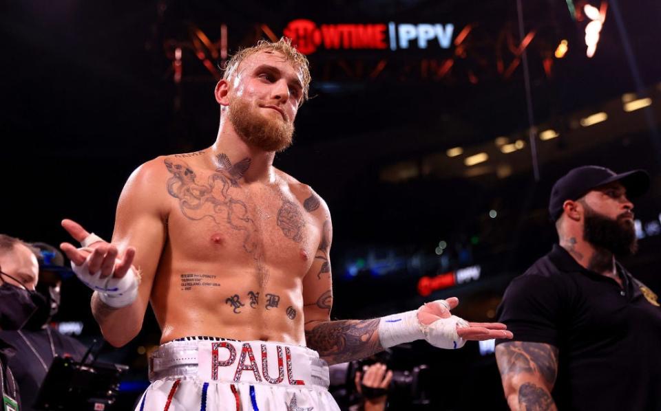 Jake Paul is 5-0 as a professional boxer and has knocked out all of his opponents  (Getty Images)