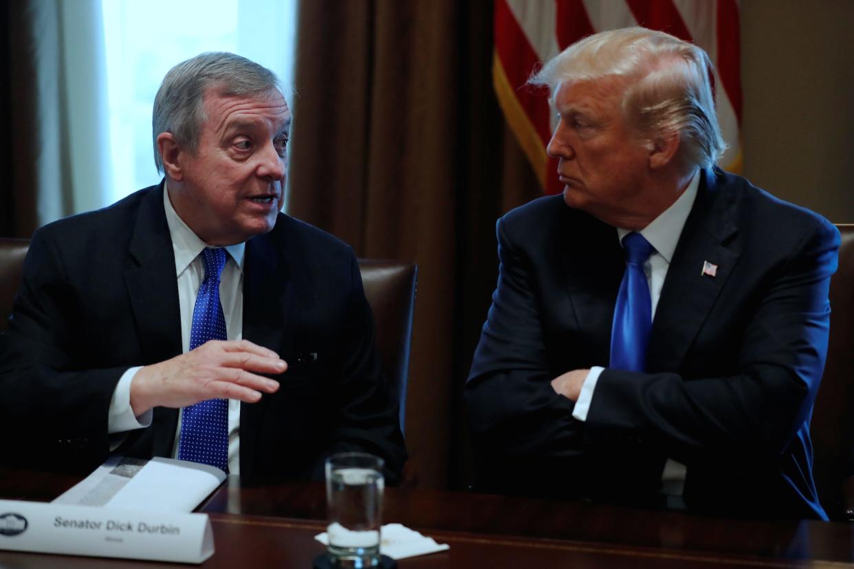 dick durbin donald trump