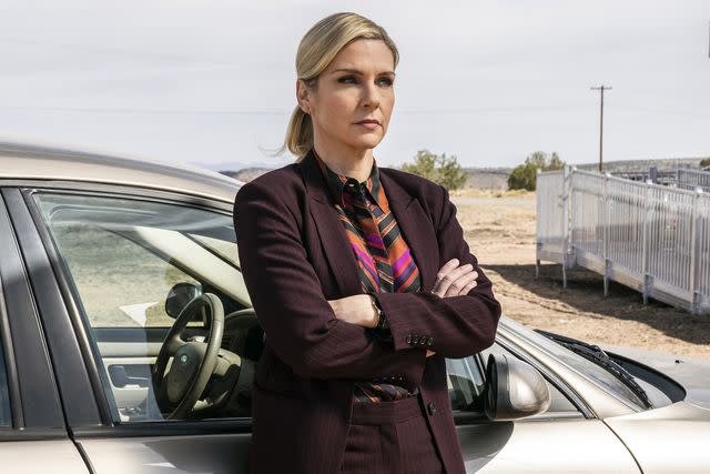 <p>Greg Lewis / AMC / Courtesy Everett Collection</p> Rhea Seehorn on <em>Better Call Saul</em>