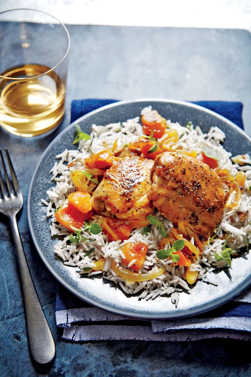 Honey-Apricot Glazed Chicken