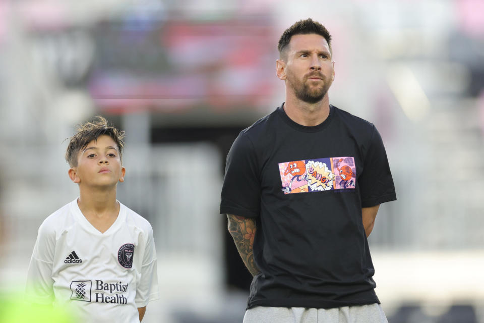 Messi’s son reveals the Barcelona star he would like to play with