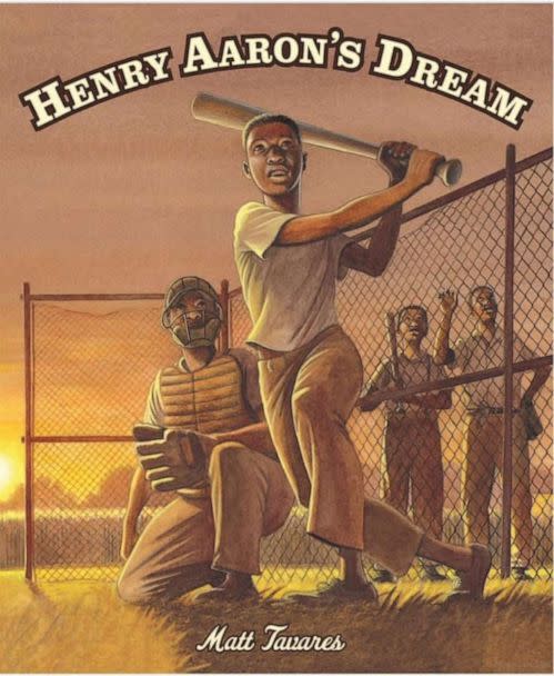 PHOTO: Henry Aaron's Dream: Candlewick Biographies by Matt Tavares. (Candlewick)