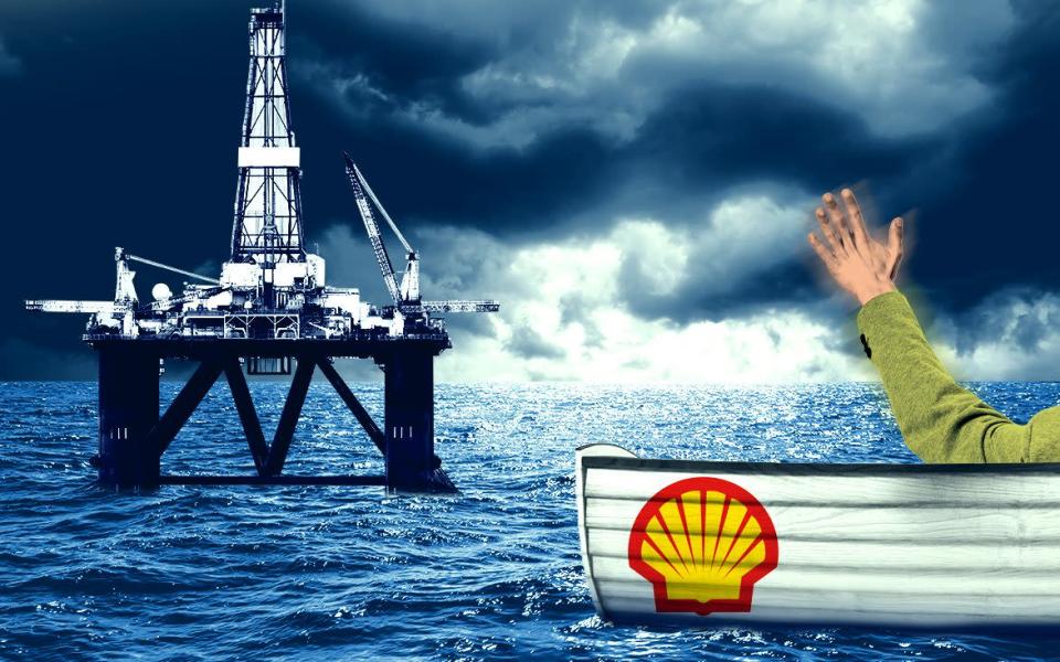 Shell oil - Toby Dexter for The Telegraph