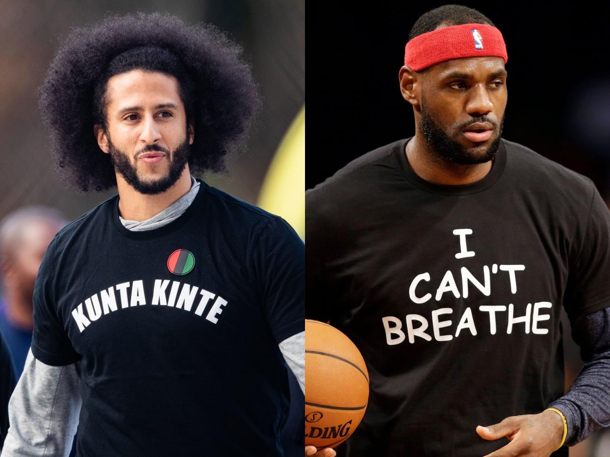 Colin Kaepernick LeBron James