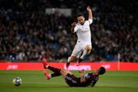 Real Madrid stumbled in the Spanish title race, drawing 2-2 at home to struggling Celta Vigo