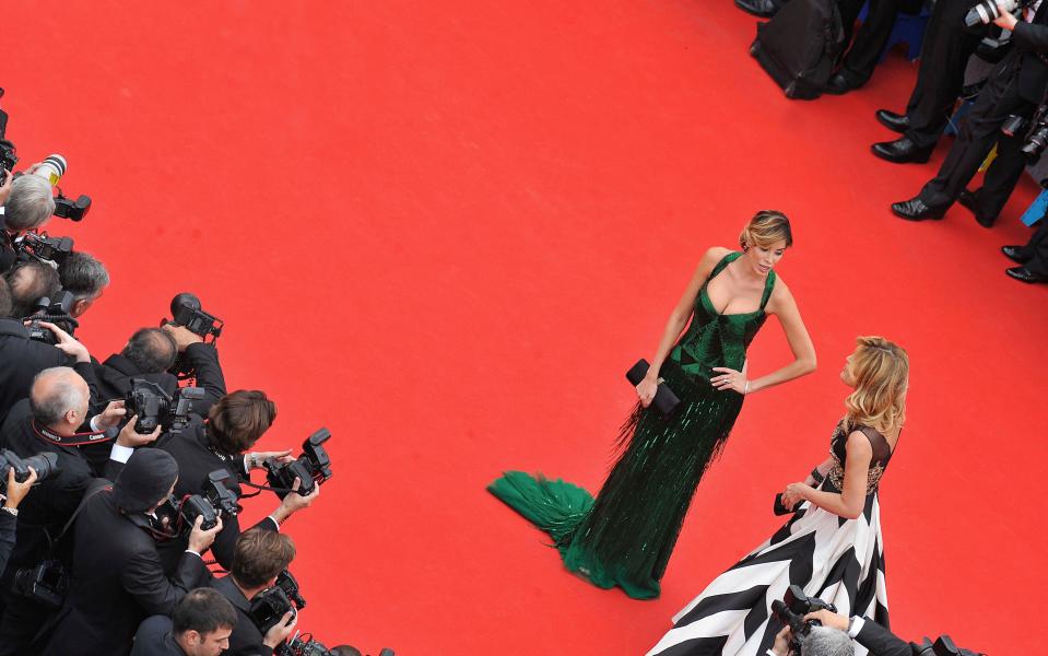 The red carpet at Cannes - GETTY