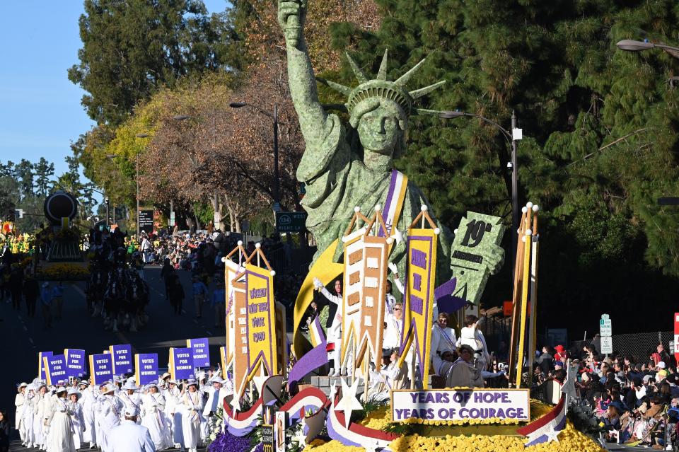 The Rose Parade is being canceled in 2021 because of the pandemic.