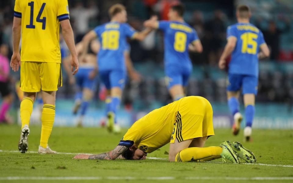 Ukraine inflicted a cruel defeat on Sweden last night - SHUTTERSTOCK