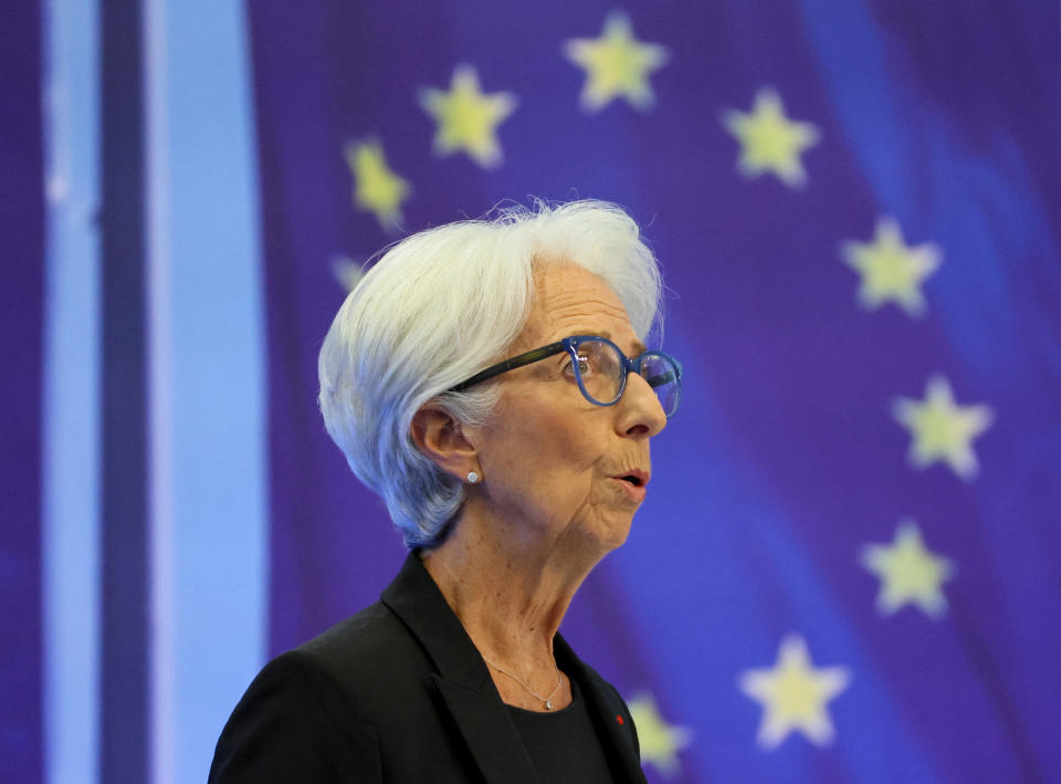 President of the European Central Bank (ECB) Christine Lagarde