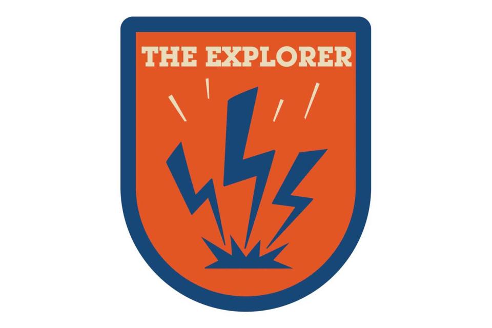 Illustration of an "Explorerer" badge