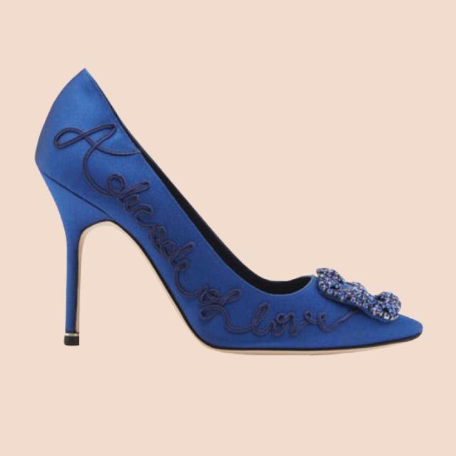 Manolo Blahnik Is Re Releasing Carrie Bradshaw s Iconic Blue