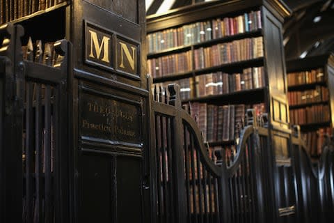 One of the world's oldest libraries - Credit: getty
