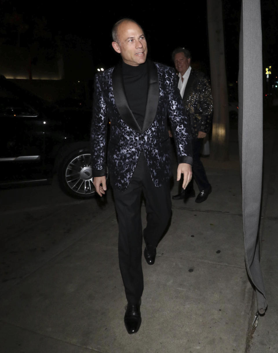 Michael Avenatti is seen in Los Angeles - 12/31/18