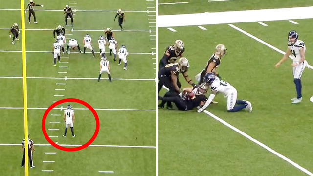 Seahawks Punter Michael Dickson Ran the Worst Punt Fake Ever