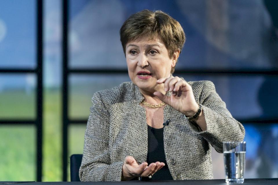 國際貨幣基金(IMF)總裁喬治艾娃(Kristalina Georgieva)。(圖:IMF)