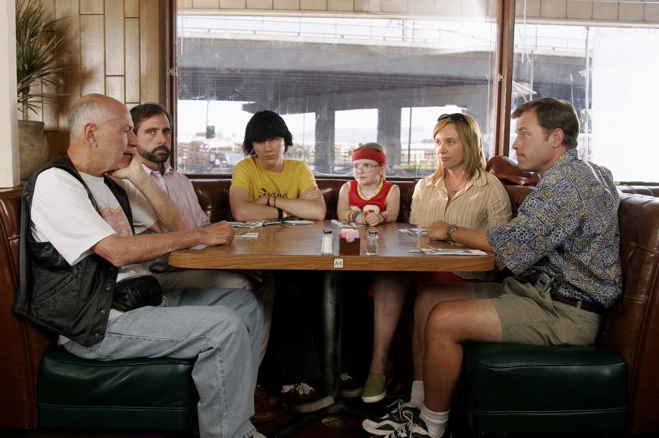 ALAN ARKIN, STEVE CARELL, PAUL DANO, ABIGAIL BRESLIN, TONI COLLETTE, GREG KINNEAR, LITTLE MISS SUNSHINE, 2006