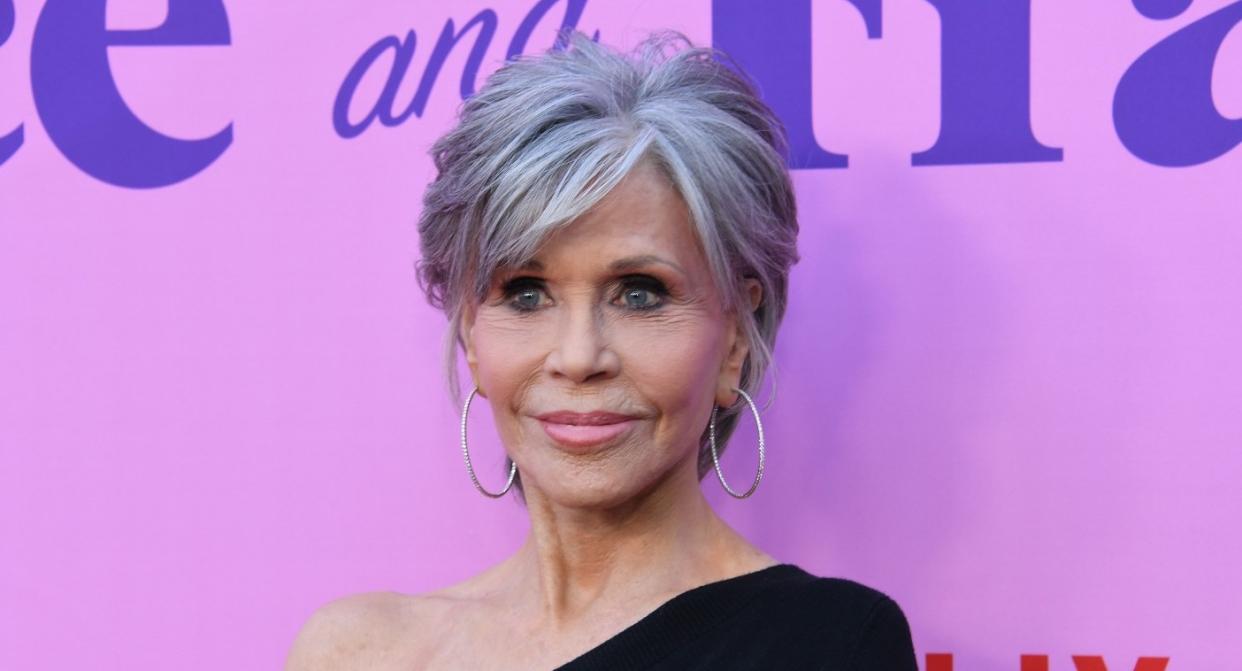 Jane Fonda admitted that she’s ‘not proud’ of her facelift. (Getty Images)