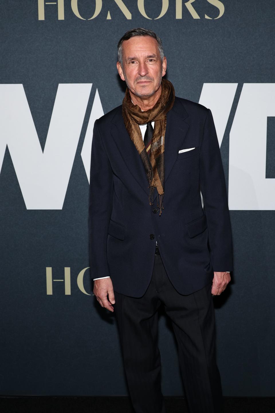 NEW YORK, NEW YORK - OCTOBER 24: Dries Van Noten attends the 2023 WWD Honors at Casa Cipriani on October 24, 2023 in New York City. (Photo by Jamie McCarthy/WWD via Getty Images)