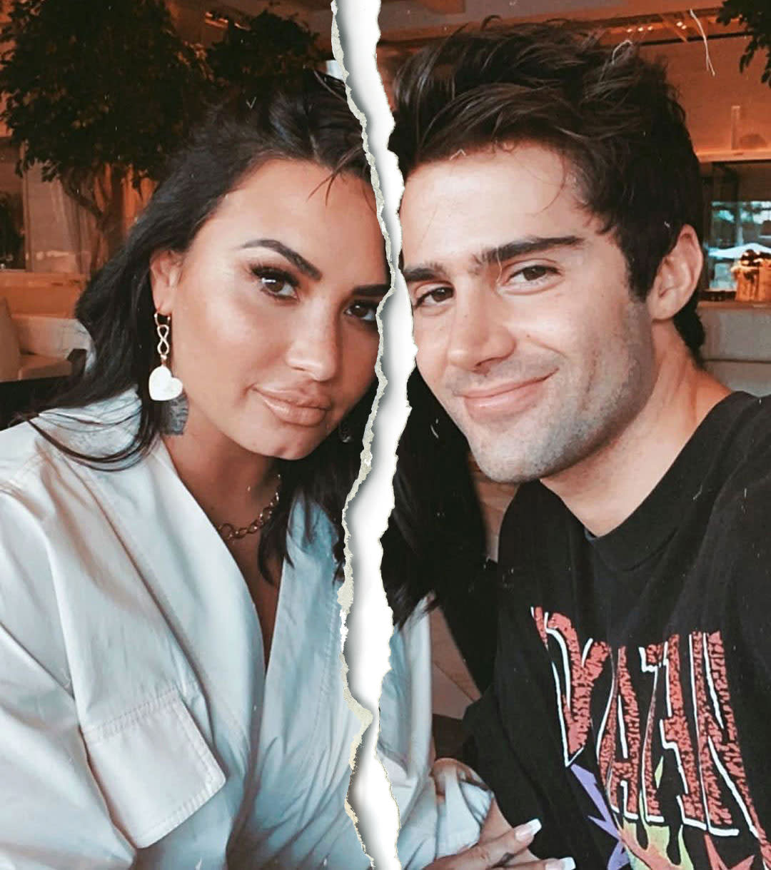 Demi Lovato and Max Ehrich Split