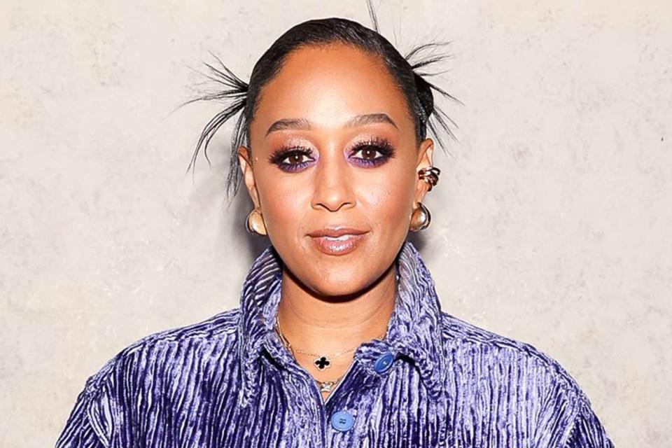 <p>Marc Patrick/BFA.com/Shutterstock </p> Tia Mowry in August 2023. She finalized her divorce from Cory Hardrict in April 2023.