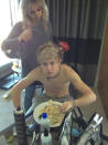 Celebrity photos: Who says men can’t multi-task? One Direction’s Niall Horan enjoyed his dinner whilst getting his hair done in Australia this week. The boys have just finished up their Australian tour – but will be heading back in 2013 as part of their world tour.