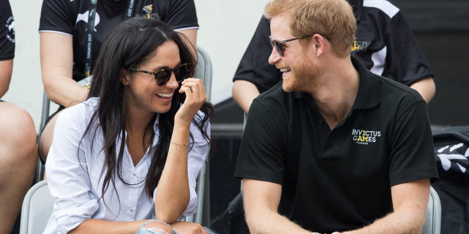 The pair are smitten with each other. Copyright: [Rex]