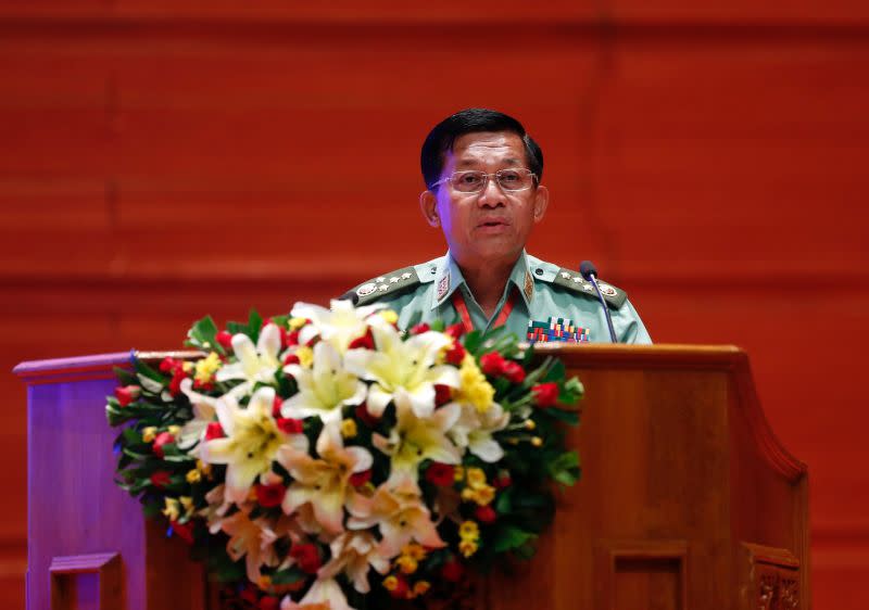 <p>▲中國外交部表示，中方支持東協以東協方式妥善處理緬甸問題，在東協框架下落實「五點共識」。圖為緬甸軍政府領導人敏昂萊。（圖／美聯社／達志影像）</p>
