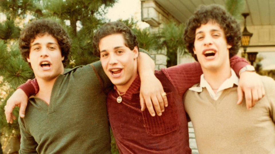 Edward Galland, David Kellman, and Robert Shafran in Three Identical Strangers