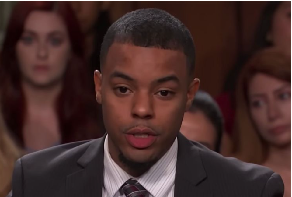 Kidnapping suspect Negasi Zuberi, 29, appeared on a 2018 episode of Judge Judy where he sued the mother of his children after a domestic dispute (Judge Judy / screen grab)