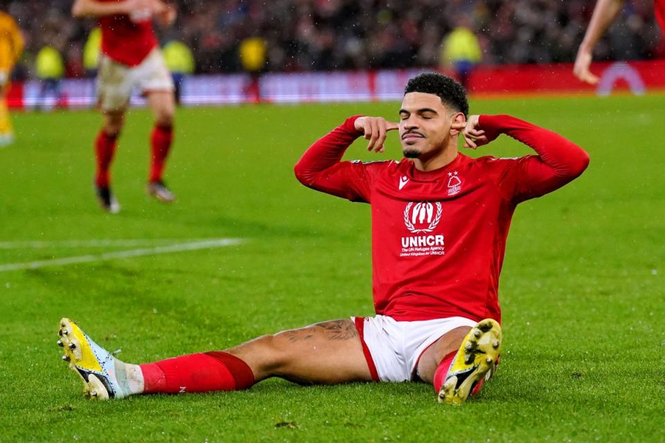 Nottingham Forest’s Morgan Gibbs-White will captain England Under-21s this weekend. (Tim Goode/PA) (PA Wire)