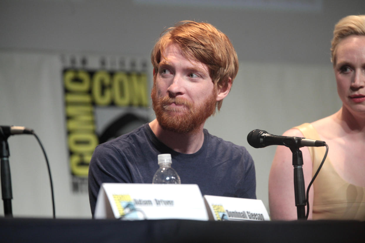  Domhnall Gleeson at San Diego Comic-Con. 