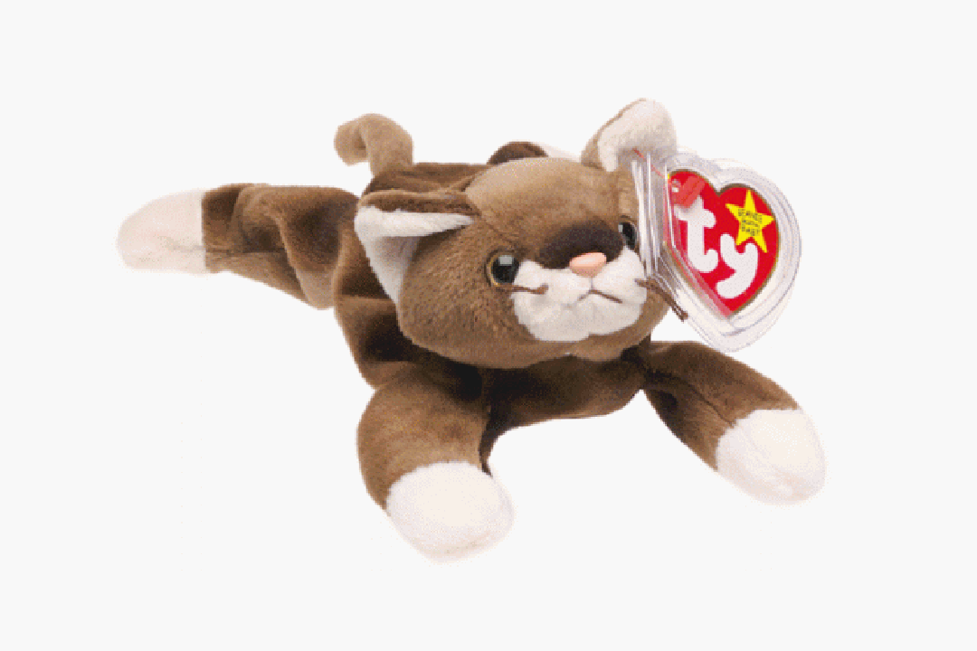 TY cat beanie baby