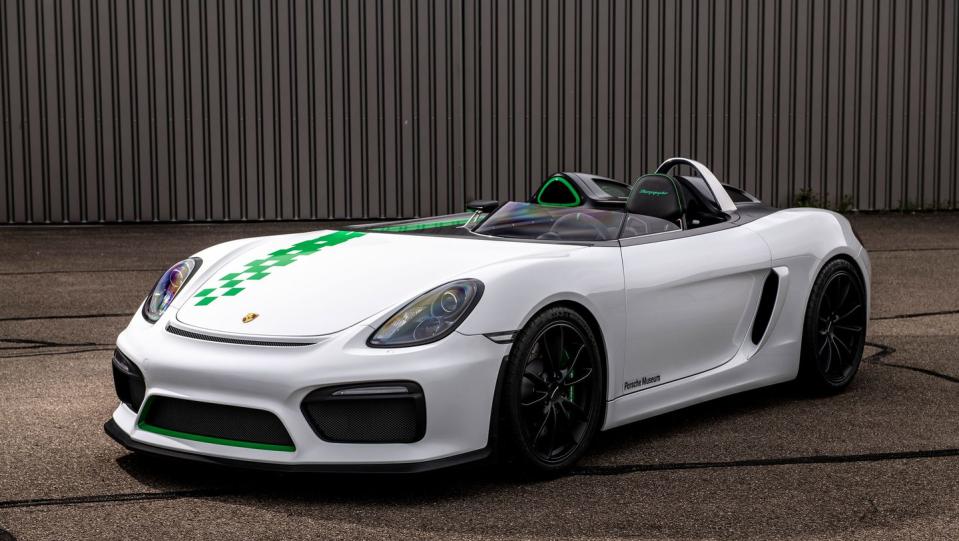 Photos of the Porsche Boxster Bergspyder Prototype