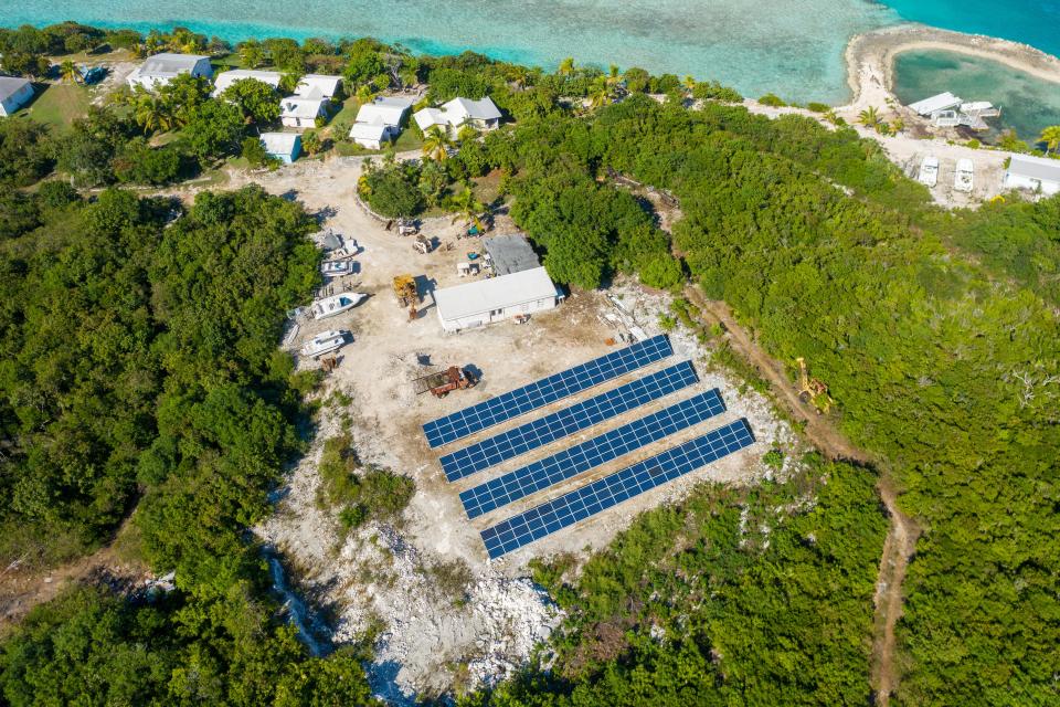 Hummingbird Cay island, Bahamas